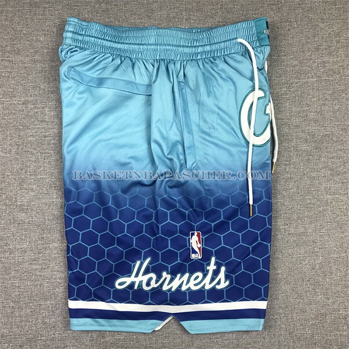 Short Charlotte Hornets Ville Just Don 2021-22 Vert
